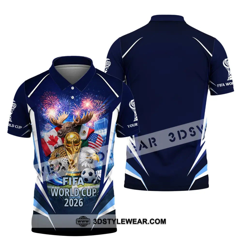 Unisex Shirt - Custom World Cup 2026 3D Shirt Polo Shirt / S T-shirt