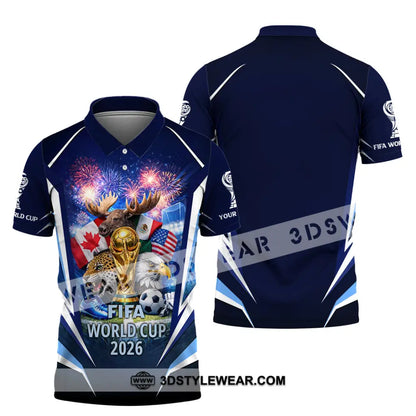 Unisex Shirt - Custom World Cup 2026 3D Shirt Polo Shirt / S T-shirt