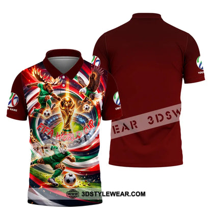 Unisex Shirt - Custom World Cup 2026 3D Shirt Polo Shirt / S T-shirt