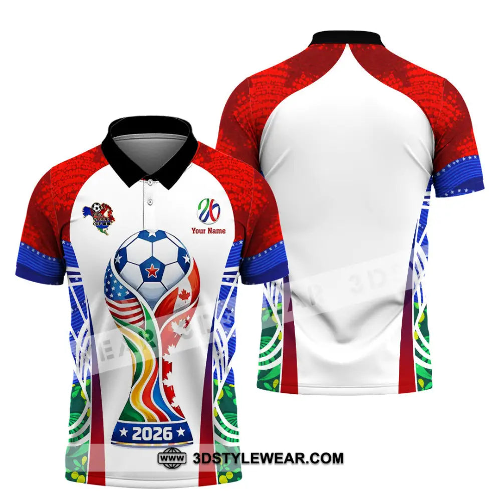 Unisex Shirt - Custom World Cup 2026 3D Shirt - Polo Shirt / S - T-shirt