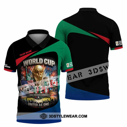 Unisex Shirt - Custom World Cup 2026 3D Shirt Polo Shirt / S T-shirt