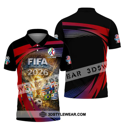 Unisex Shirt - Custom World Cup 2026 3D Shirt Polo Shirt / S T-shirt