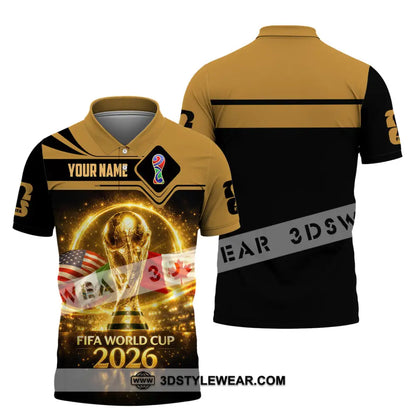 Unisex Shirt - Custom World Cup 2026 3D Shirt - Polo Shirt / S - T-shirt