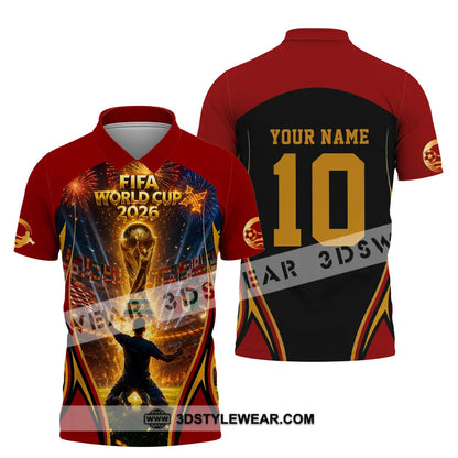 Unisex Shirt - Custom World Cup 2026 3D Shirt Polo Shirt / S T-shirt