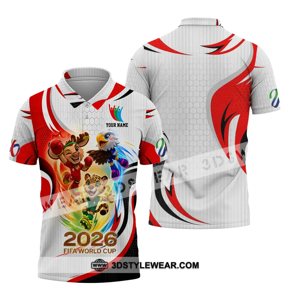 Unisex Shirt - Custom World Cup 2026 3D Shirt Polo Shirt / S T-shirt