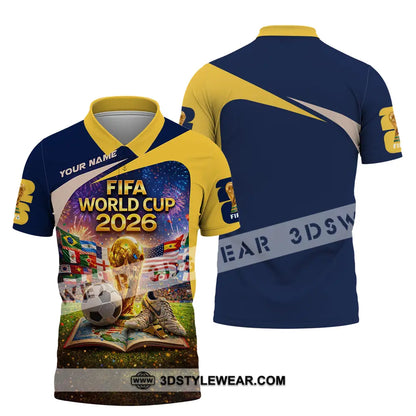 Unisex Shirt - Custom World Cup 2026 3D Shirt Polo Shirt / S T-shirt