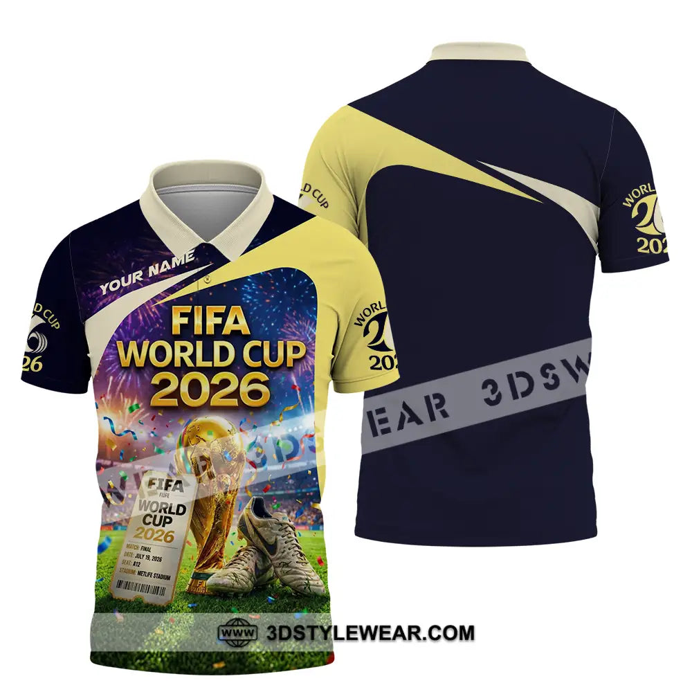 Unisex Shirt - Custom World Cup 2026 3D Shirt Polo Shirt / S T-shirt