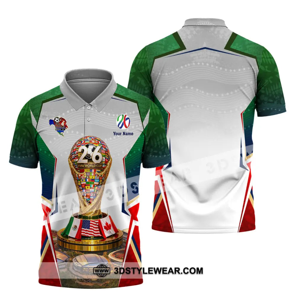 Unisex Shirt - Custom World Cup 2026 3D Shirt - Polo Shirt / S - T-shirt