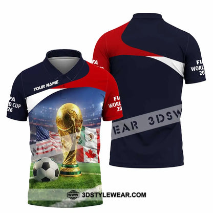 Unisex Shirt - Custom World Cup 2026 3D Shirt Polo Shirt / S T-shirt