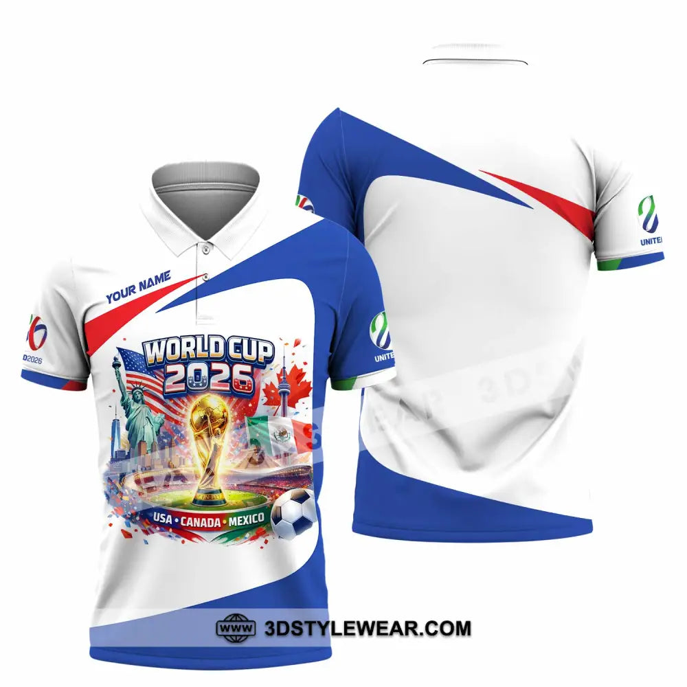 Unisex Shirt - Custom World Cup 2026 3D Shirt Polo Shirt / S T-shirt