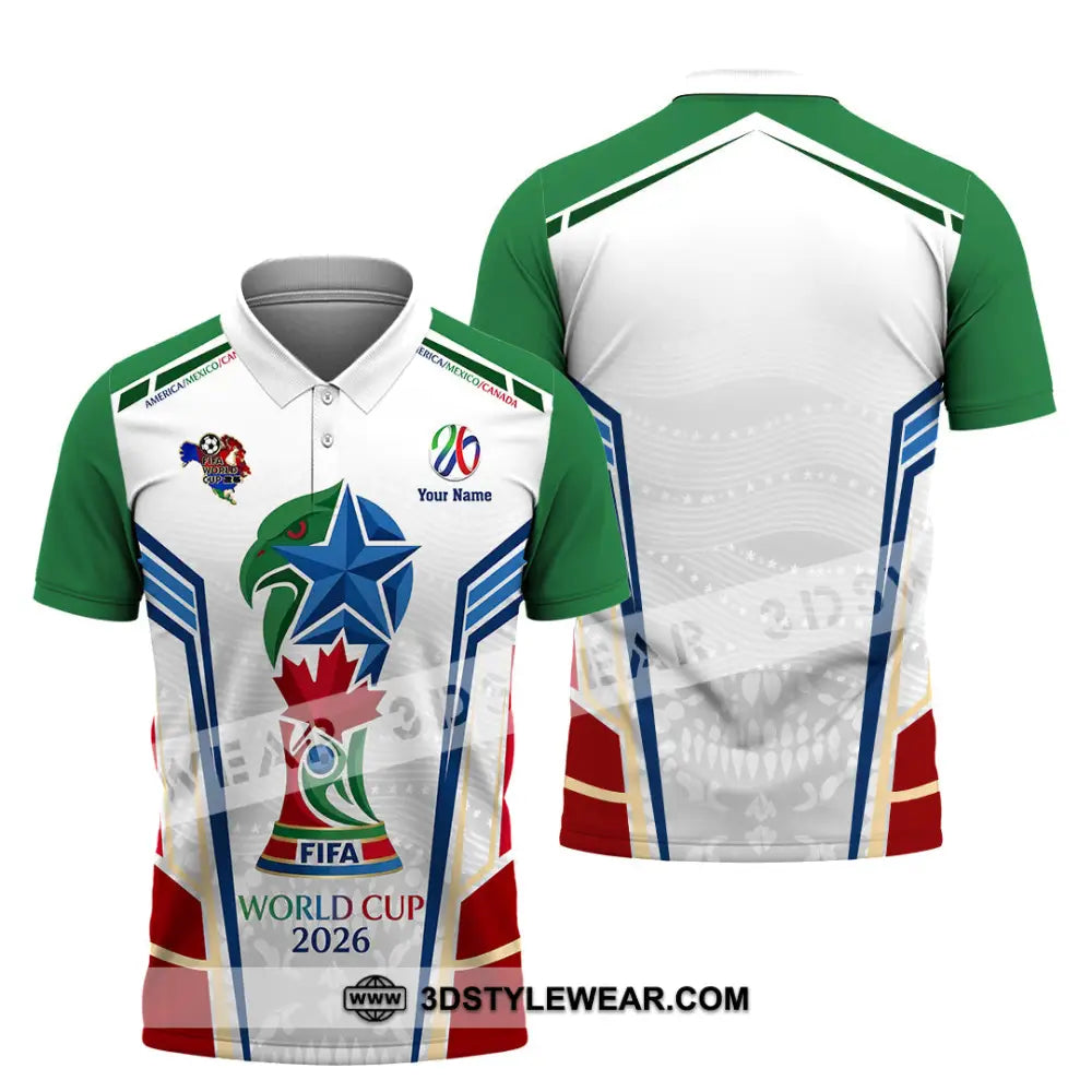 Unisex Shirt - Custom World Cup 2026 3D Shirt - Polo Shirt / S - T-shirt