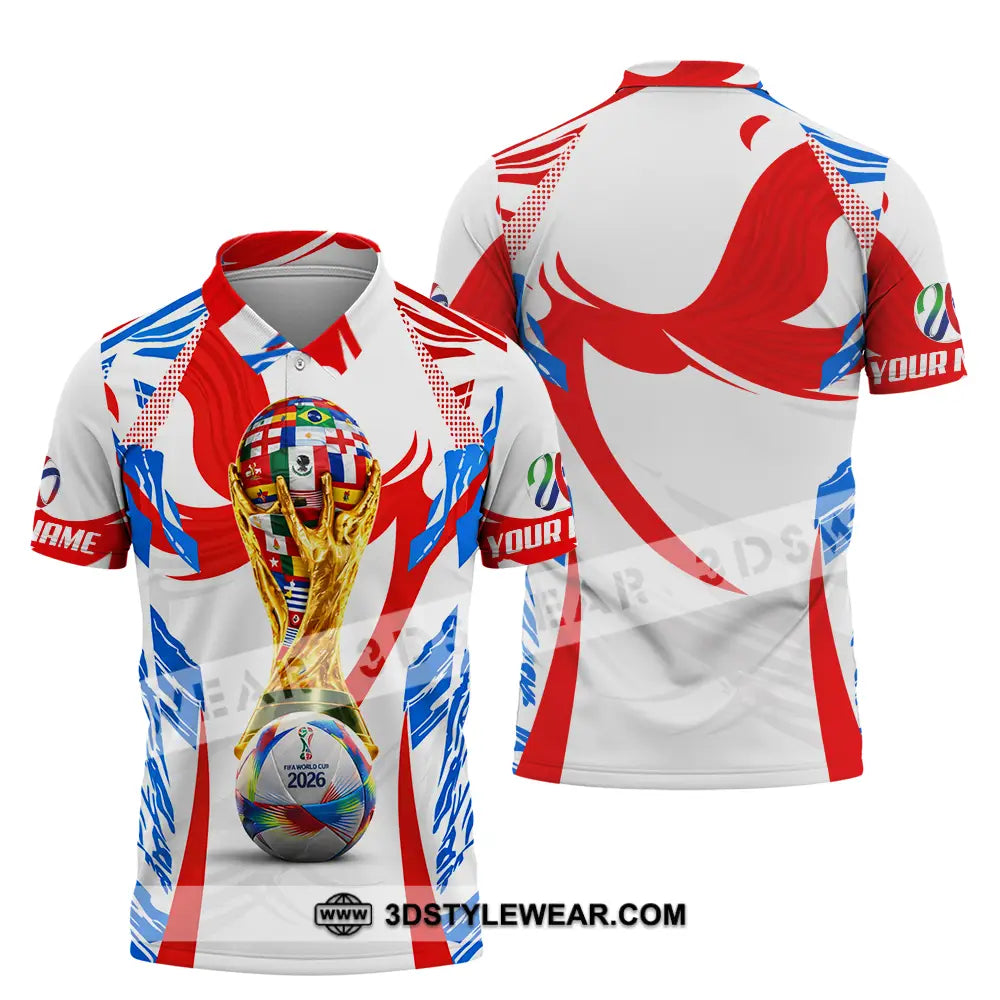 Unisex Shirt - Custom World Cup 2026 3D Shirt Polo Shirt / S T-shirt