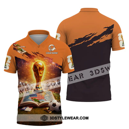 Unisex Shirt - Custom World Cup 2026 3D Shirt Polo Shirt / S T-shirt