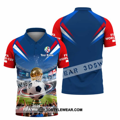 Unisex Shirt - Custom World Cup 2026 3D Shirt Polo Shirt / S T-shirt