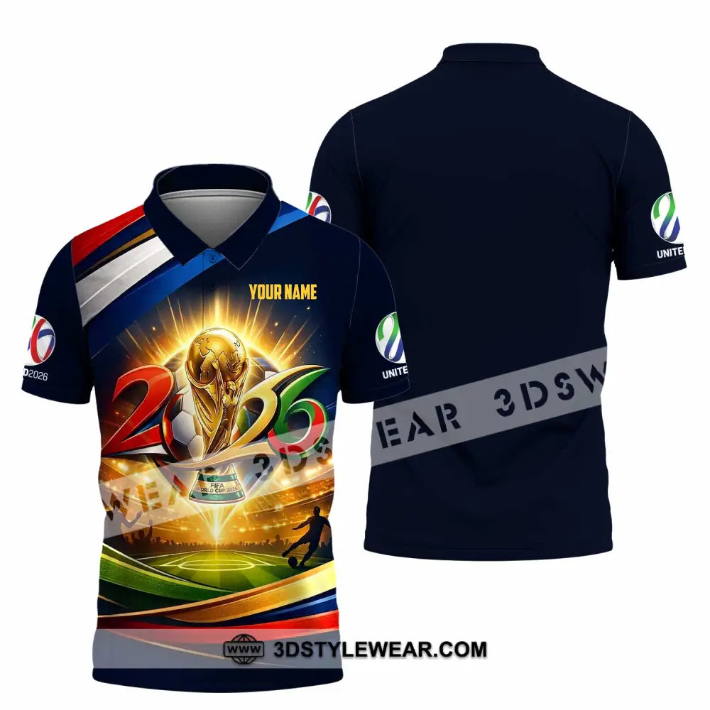 Unisex Shirt - Custom World Cup 2026 3D Shirt - Polo Shirt / S - T-shirt