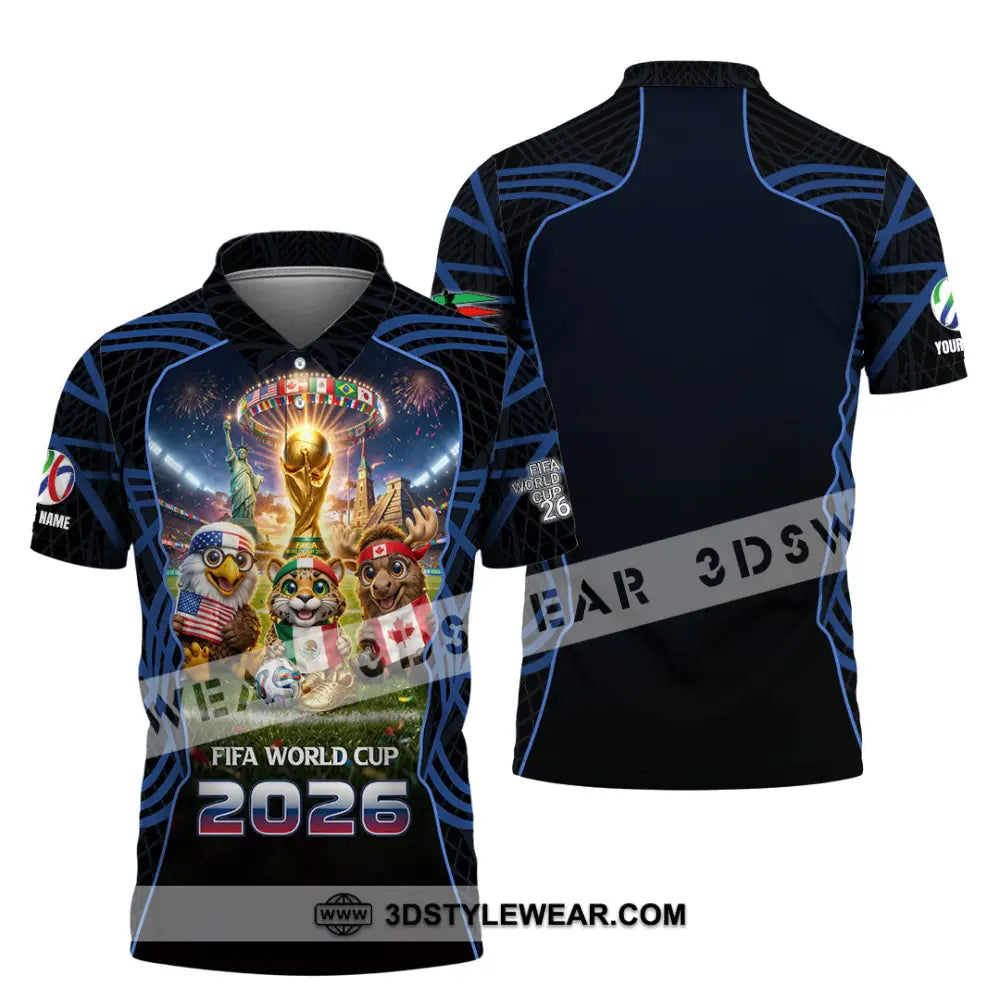 Unisex Shirt - Custom World Cup 2026 3D Shirt Polo Shirt / S T-shirt