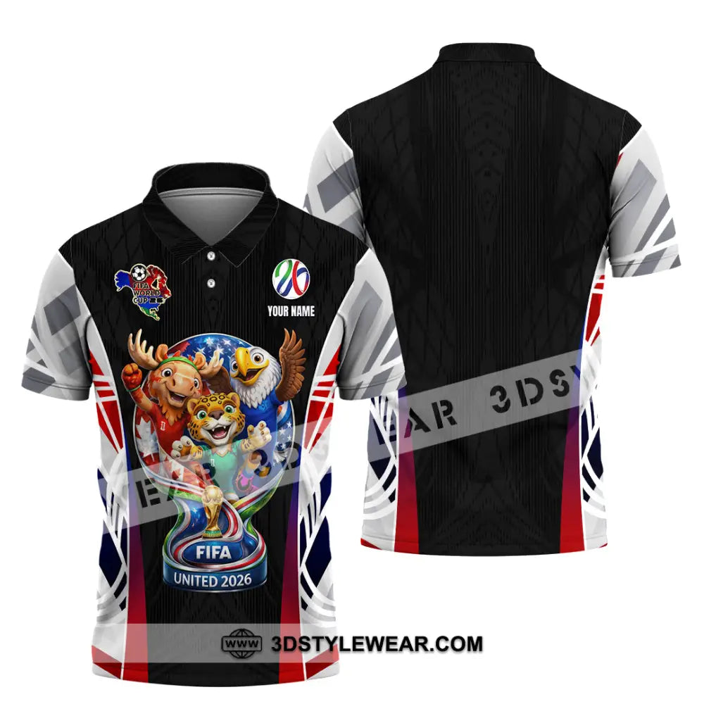 Unisex Shirt - Custom World Cup 2026 3D Shirt Polo Shirt / S T-shirt