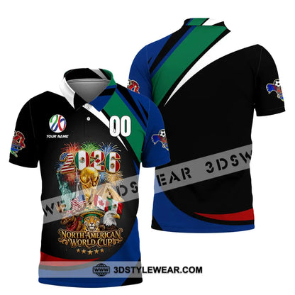 Unisex Shirt - Custom World Cup 2026 3D Shirt - Polo Shirt / S - T-shirt
