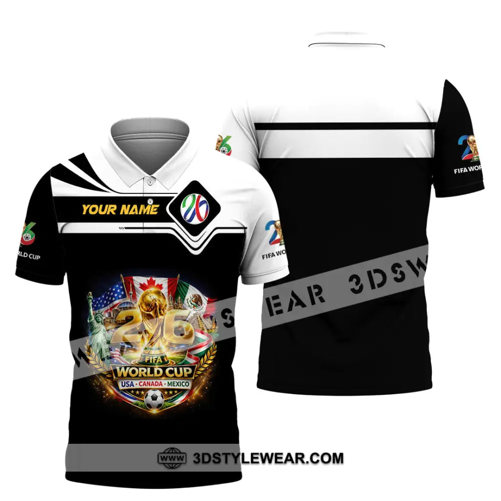 Unisex Shirt - Custom World Cup 2026 3D Shirt - Polo Shirt / S - T-shirt