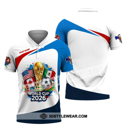 Unisex Shirt - Custom World Cup 2026 3D Shirt - Polo Shirt / S - T-shirt
