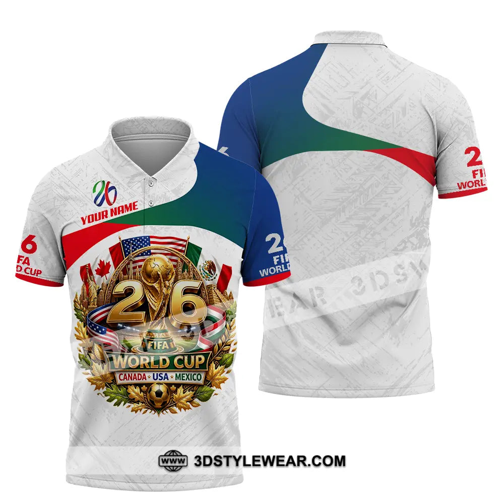 Unisex Shirt - Custom World Cup 2026 3D Shirt - Polo Shirt / S - T-shirt
