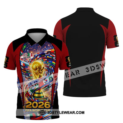 Unisex Shirt - Custom World Cup 2026 3D Shirt Polo Shirt / S T-shirt