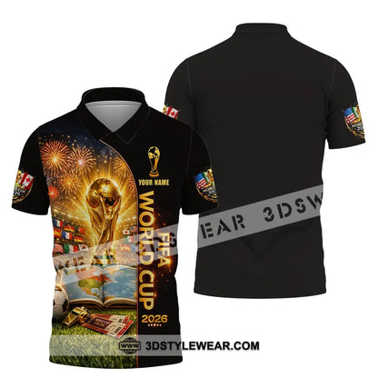 Unisex Shirt - Custom World Cup 2026 3D Shirt Polo Shirt / S T-shirt