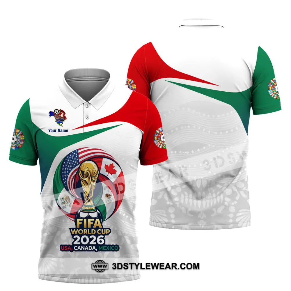 Unisex Shirt - Custom World Cup 2026 3D Shirt - Polo Shirt / S - T-shirt