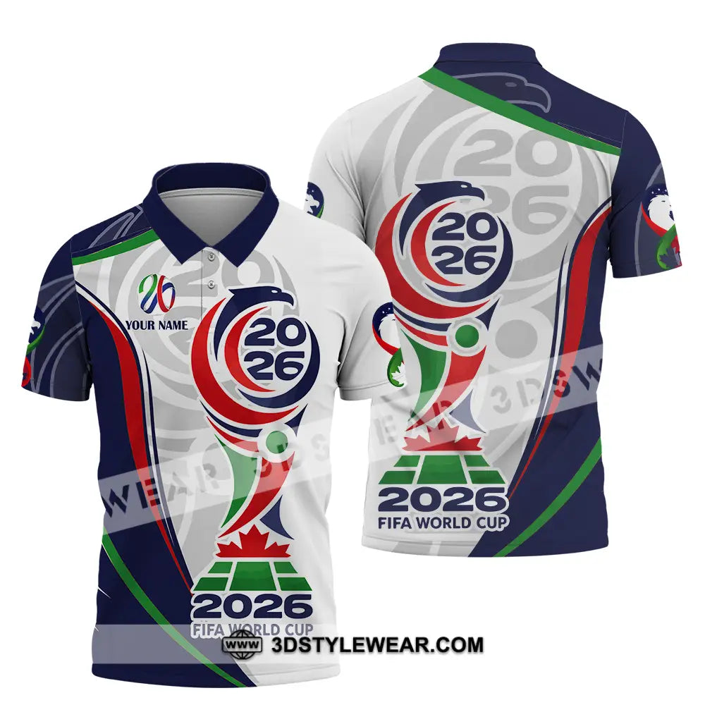 Unisex Shirt - Custom World Cup 2026 3D Shirt Polo Shirt / S T-shirt