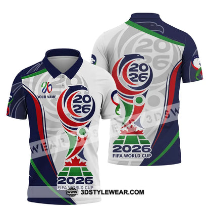 Unisex Shirt - Custom World Cup 2026 3D Shirt Polo Shirt / S T-shirt