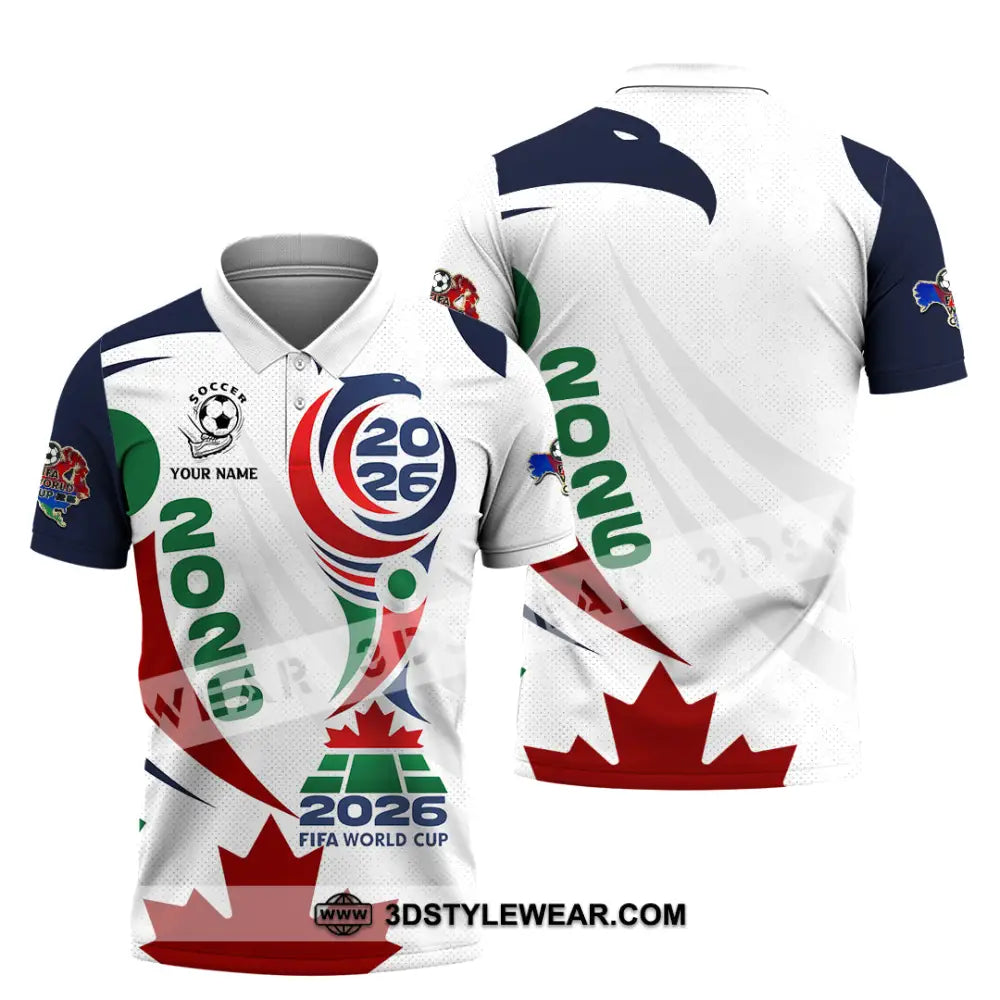 Unisex Shirt - Custom World Cup 2026 3D Shirt Polo Shirt / S T-shirt