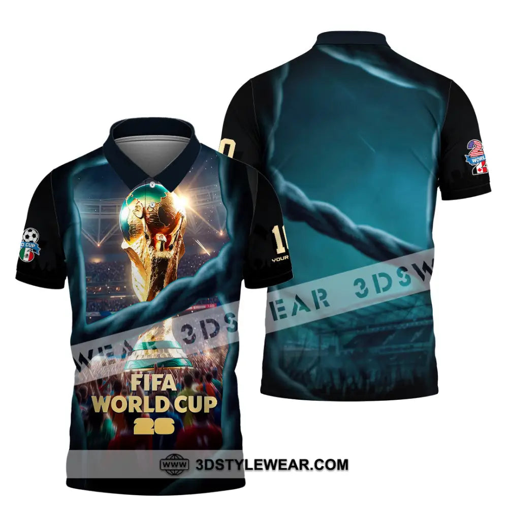 Unisex Shirt - Custom World Cup 2026 3D Shirt Polo Shirt / S T-shirt