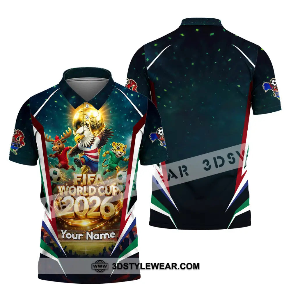 Unisex Shirt - Custom World Cup 2026 3D Shirt Polo Shirt / S T-shirt