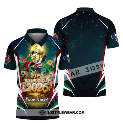 Unisex Shirt - Custom World Cup 2026 3D Shirt Polo Shirt / S T-shirt