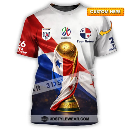 Unisex Shirt - Custom World Cup 2026 3D Shirt - T-shirt