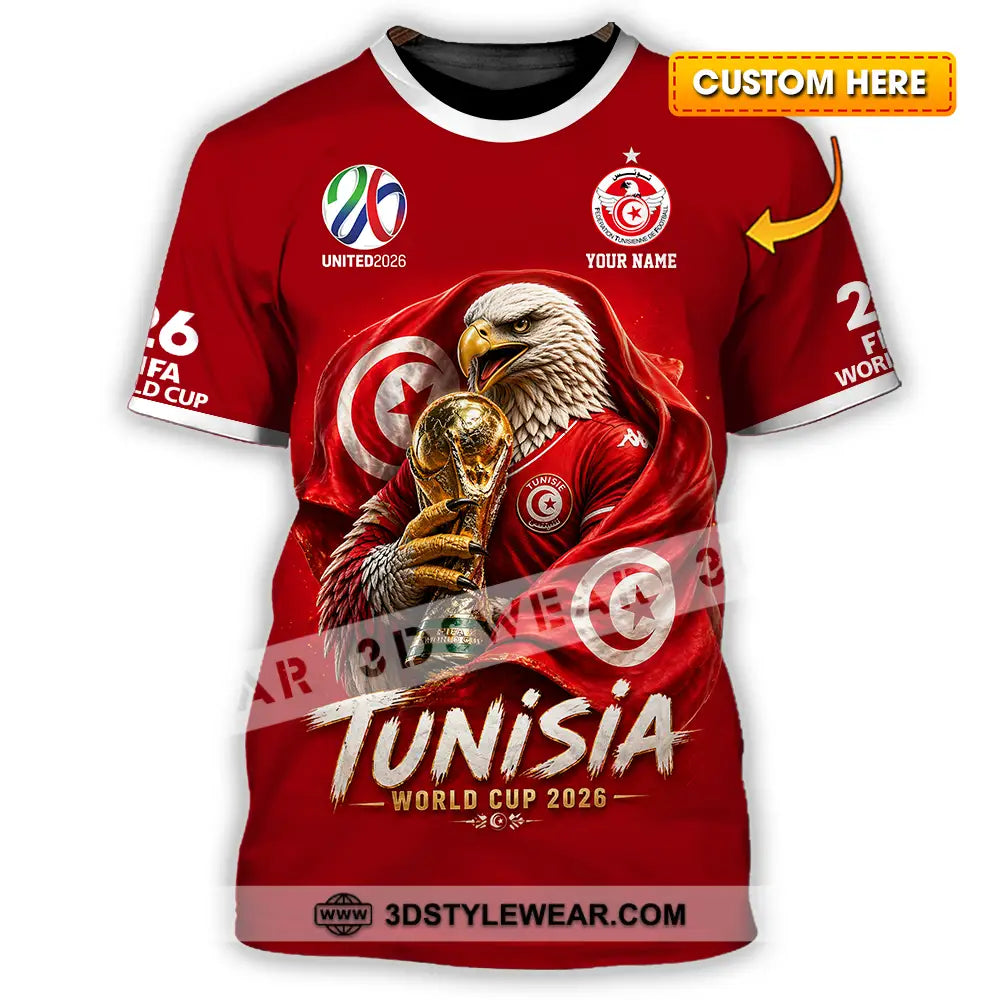 Unisex Shirt - Custom World Cup 2026 3D Shirt - T-shirt