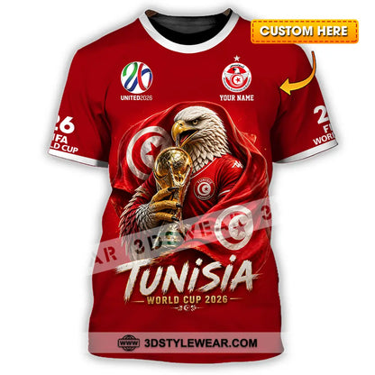 Unisex Shirt - Custom World Cup 2026 3D Shirt - T-shirt