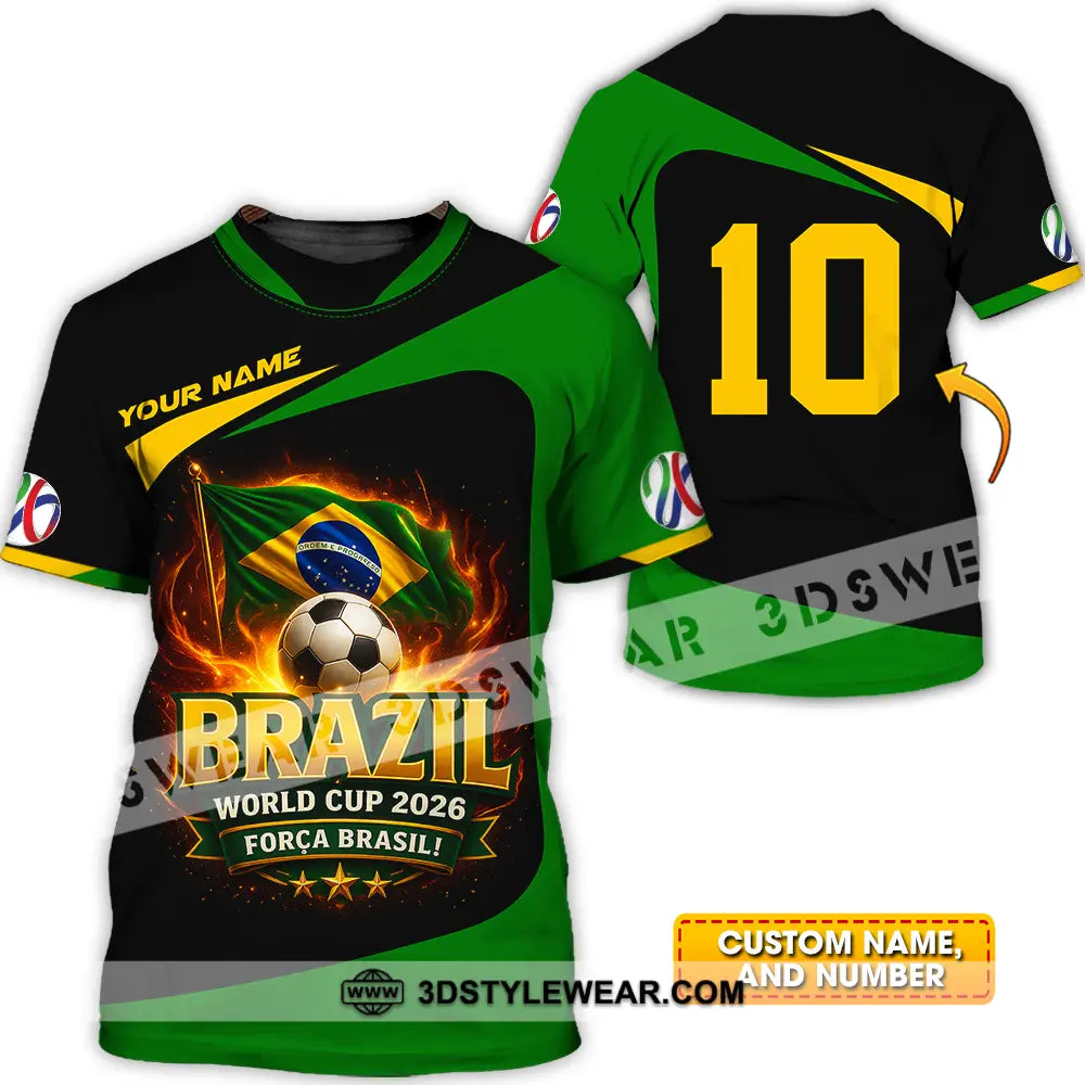 Unisex Shirt - Custom World Cup 2026 3D Shirt T-shirt