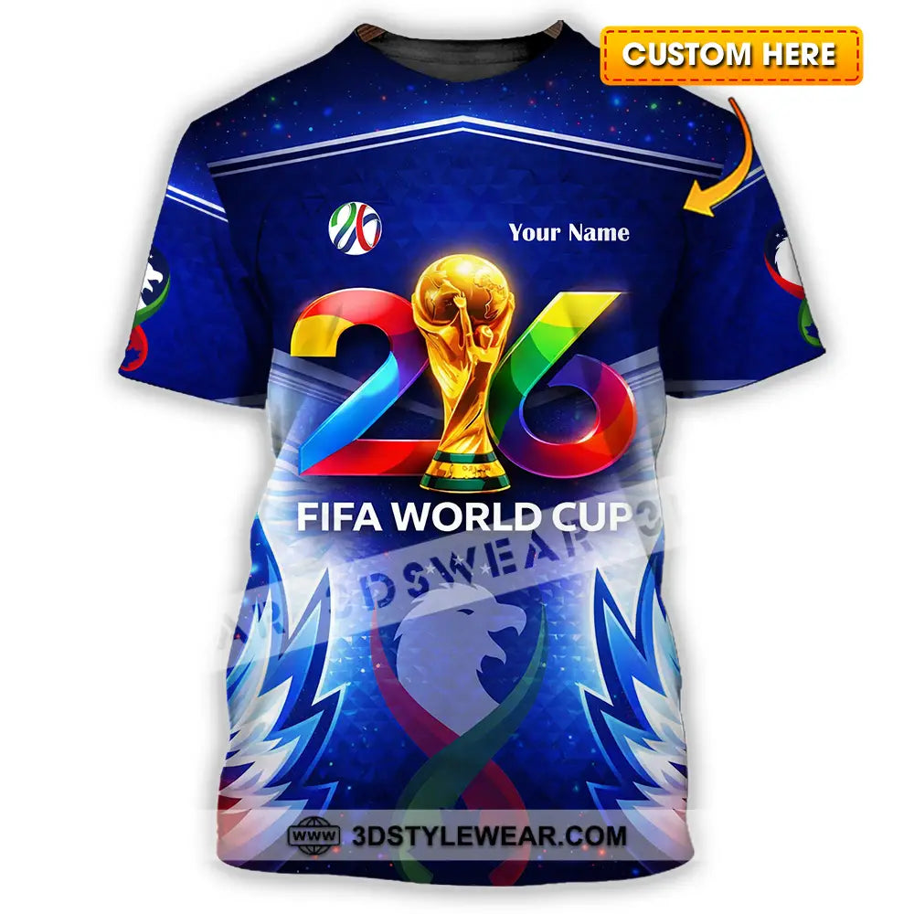 Unisex Shirt - Custom World Cup 2026 3D Shirt T-shirt