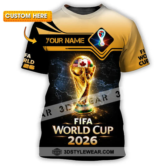 Unisex Shirt - Custom World Cup 2026 3D Shirt - T-shirt