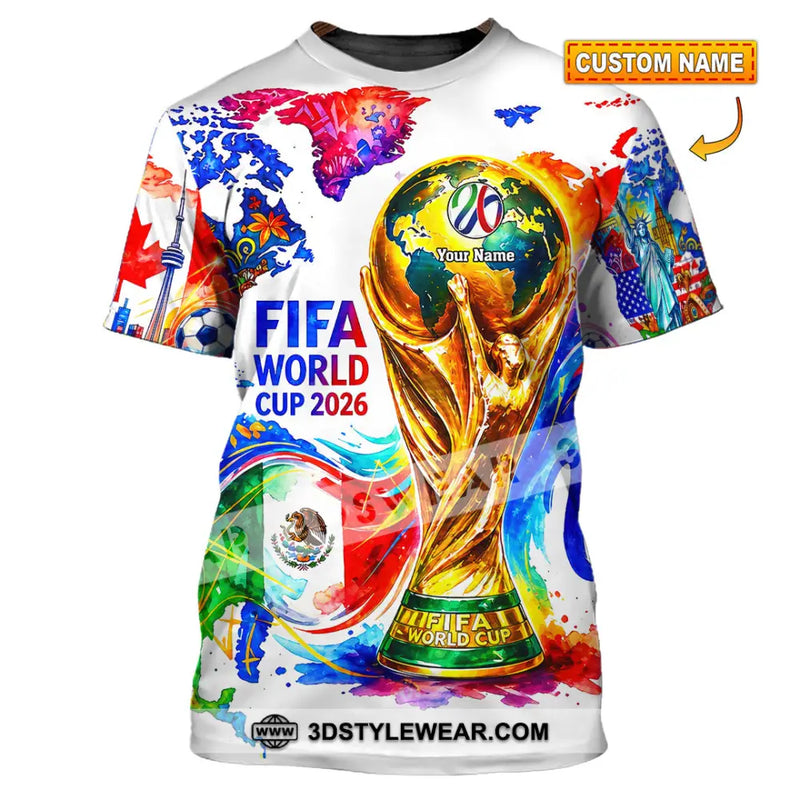 Unisex Shirt - Custom World Cup 2026 3D Shirt