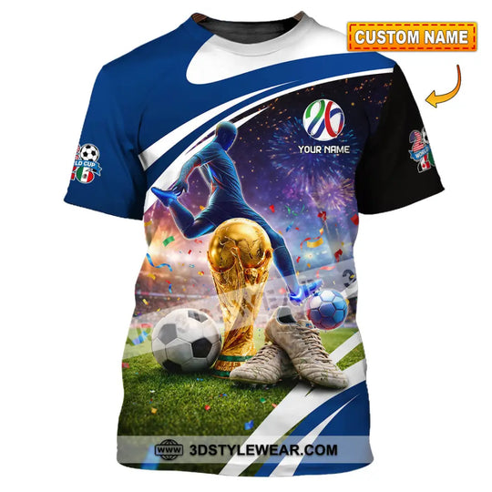 Unisex Shirt - Custom World Cup 2026 3D Shirt style option 1