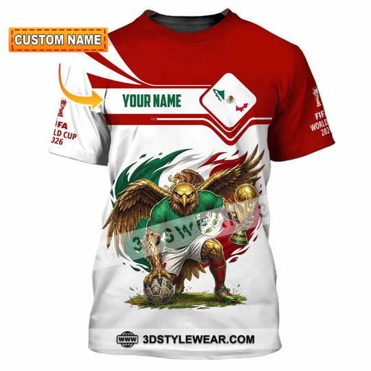 Unisex Shirt - Custom World Cup 2026 3D Shirt style option 1