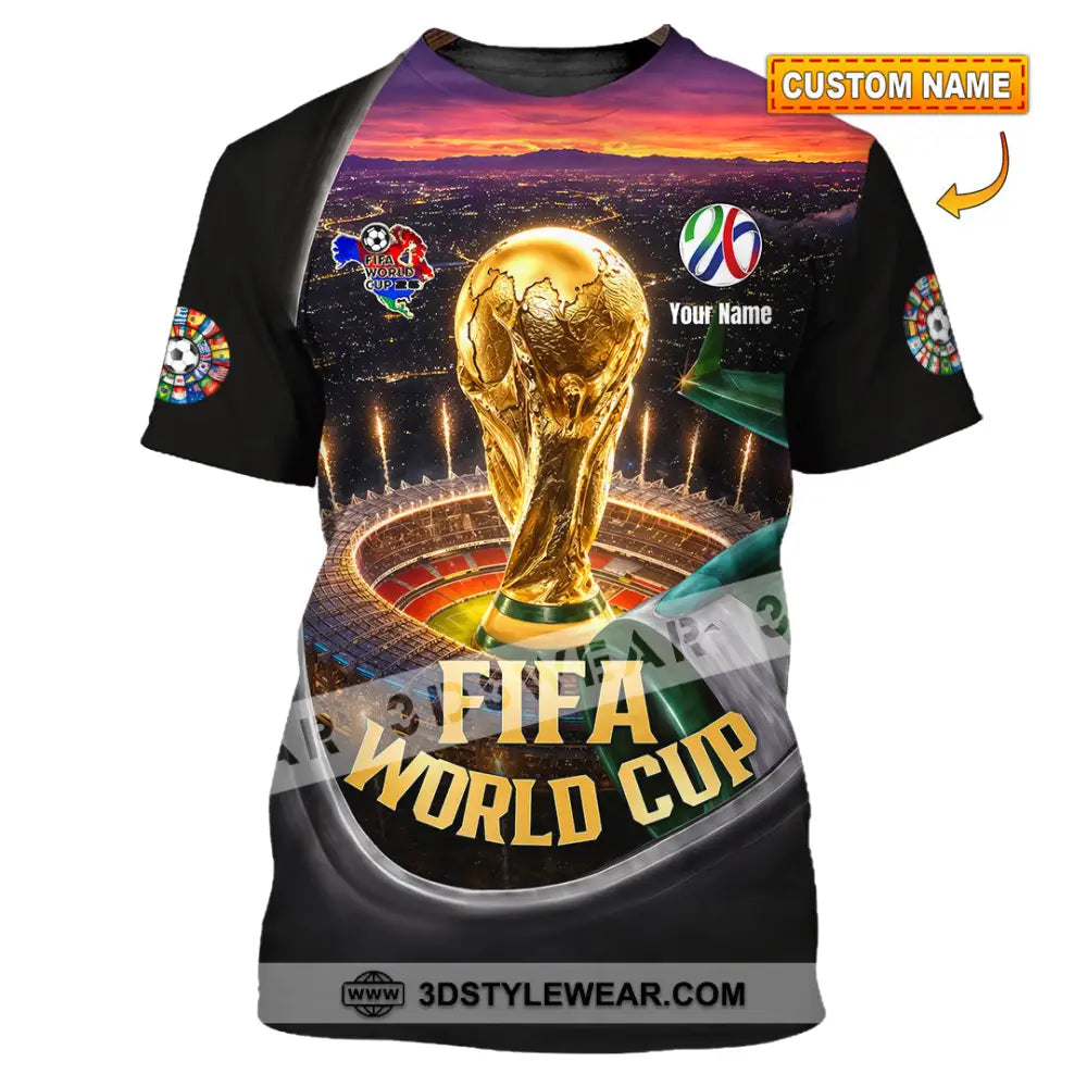 Unisex Shirt - Custom World Cup 2026 3D Shirt - T-shirt