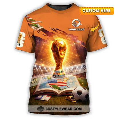 Unisex Shirt - Custom World Cup 2026 3D Shirt T-shirt