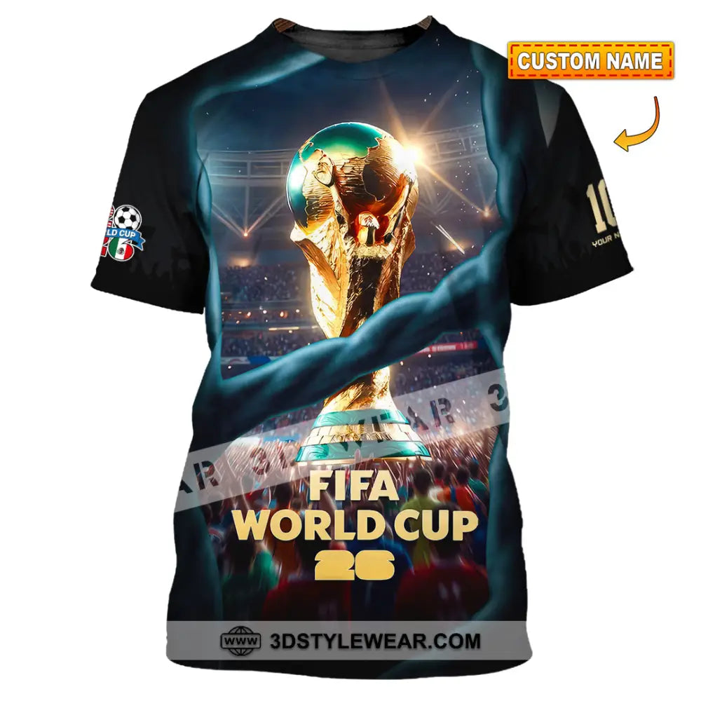 Unisex Shirt - Custom World Cup 2026 3D Shirt T-shirt