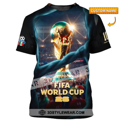 Unisex Shirt - Custom World Cup 2026 3D Shirt T-shirt