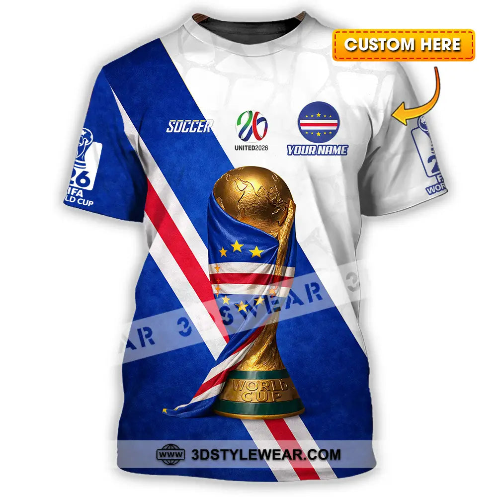 Unisex Shirt - Custom World Cup 2026 3D Shirt T-shirt