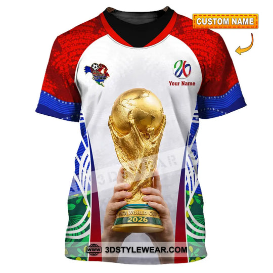 Unisex Shirt - Custom World Cup 2026 3D Shirt style option 1