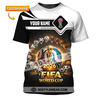 Unisex Shirt - Custom World Cup 2026 3D Shirt - T-shirt